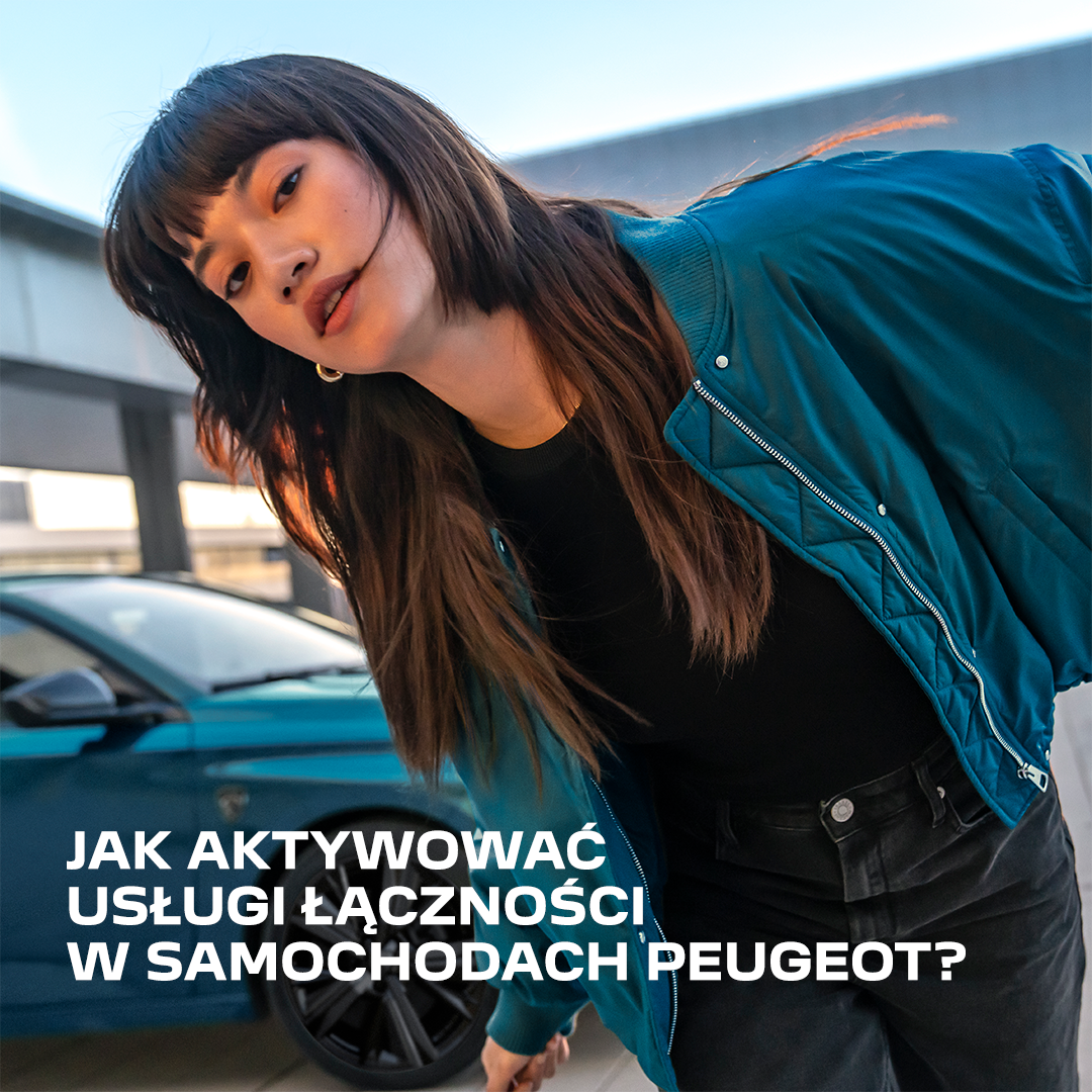 Kobieta przed samochodem PEUGEOT 308 SW