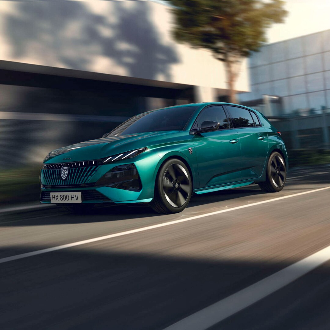 Nowy PEUGEOT 308 widok z przodu