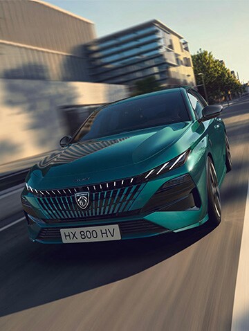 Nowy PEUGEOT E-308 – widok z przodu